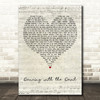 Demi Lovato Dancing with the Devil Script Heart Decorative Wall Art Gift Song Lyric Print