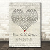 Simple Minds New Gold Dream (81-82-83-84) Script Heart Decorative Gift Song Lyric Print