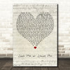 Little Mix Love Me or Leave Me Script Heart Decorative Wall Art Gift Song Lyric Print