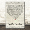 Katy Perry Double Rainbow Script Heart Decorative Wall Art Gift Song Lyric Print