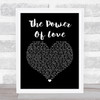 Frankie Goes To Hollywood The Power Of Love Black Heart Song Lyric Quote Print
