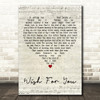 Faith Hill Wish For You Script Heart Decorative Wall Art Gift Song Lyric Print