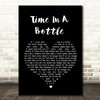 Jim Croce Time In A Bottle Black Heart Song Lyric Quote Print