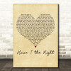 The Honeycombs Have I the Right Vintage Heart Decorative Wall Art Gift Song Lyric Print