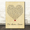 Gloria Estefan Mi Buen Amor Vintage Heart Decorative Wall Art Gift Song Lyric Print