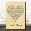 Miley Cyrus Slide Away Vintage Heart Decorative Wall Art Gift Song Lyric Print