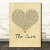 Jordin Sparks The Cure Vintage Heart Decorative Wall Art Gift Song Lyric Print