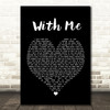 Sum 41 With Me Black Heart Song Lyric Quote Print
