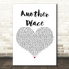 Bastille Another Place White Heart Decorative Wall Art Gift Song Lyric Print