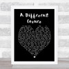 George Michael A Different Corner Black Heart Song Lyric Quote Print