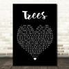 Twenty One Pilots Trees Black Heart Song Lyric Quote Print