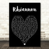 Rhiannon Fleetwood Mac Black Heart Quote Song Lyric Print