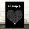 2Pac Changes Black Heart Song Lyric Print