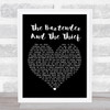Stereophonics The Bartender And The Thief Black Heart Song Lyric Print