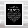 Tommy James And The Shondells Crimson And Clover Black Heart Song Lyric Print