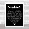Songbird Fleetwood Mac Black Heart Quote Song Lyric Print