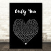 Jack Savoretti Only You Black Heart Song Lyric Print