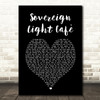 Keane Sovereign Light Café Black Heart Song Lyric Print