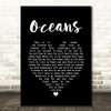 Pearl Jam Oceans Black Heart Song Lyric Print