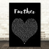 Don Broco Further Black Heart Song Lyric Quote Print
