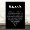 Foo Fighters Miracle Black Heart Song Lyric Quote Print