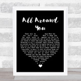 Sturgill Simpson All Around You Black Heart Song Lyric Print