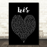 Iris Goo Goo Dolls Black Heart Quote Song Lyric Print
