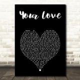 Dirty Heads Your Love Black Heart Song Lyric Music Art Print