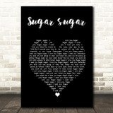 Doreen Shaffer Sugar sugar Black Heart Song Lyric Music Art Print