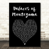 Grinderman Palaces of Montezuma Black Heart Song Lyric Music Art Print
