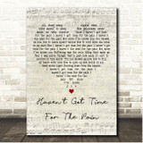 Carly Simon Haven't Got Time For The Pain Script Heart Song Lyric Print