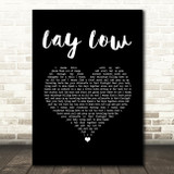 Josh Turner Lay Low Black Heart Song Lyric Music Art Print