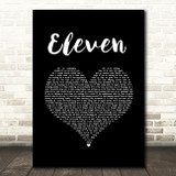 Khalid Eleven Black Heart Song Lyric Music Art Print