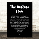 Marillion The Hollow Man Black Heart Song Lyric Music Art Print