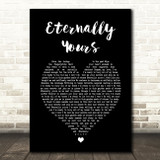 Motionless In White Eternally Yours Black Heart Song Lyric Music Art Print