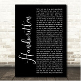 Brian Fallon Handwritten Black Script Song Lyric Print
