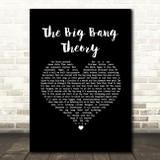 Barenaked Ladies The Big Bang Theory Theme Black Heart Song Lyric Music Art Print