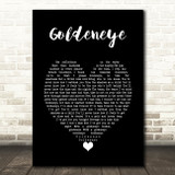 Tina Turner Goldeneye Black Heart Song Lyric Music Art Print