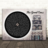 Gabby Barrett Strong Vinyl Record & Boom Box Song Lyric Print