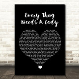 Alkaline Trio Every Thug Needs A Lady Black Heart Song Lyric Quote Music Print