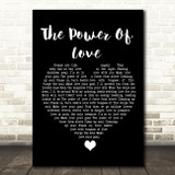 Dalton Harris ft James Arthur The Power Of Love Black Heart Song Lyric Quote Music Print