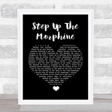 DMA'S Step Up The Morphine Black Heart Song Lyric Quote Music Print