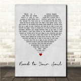 All About Eve Road to Your Soul Grey Heart Song Lyric Wall Art Print