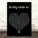 Blackberry Smoke Pretty Little Lie Black Heart Song Lyric Wall Art Print