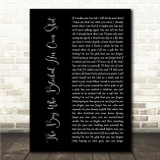 Brand New The Boy Who Blocked His Own Shot Black Script Song Lyric Wall Art Print