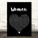 Kesha Woman Black Heart Song Lyric Quote Music Print