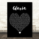 Laura Branigan Gloria Black Heart Song Lyric Quote Music Print