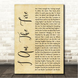 Halestorm I Am The Fire Rustic Script Song Lyric Wall Art Canvas Framed Print