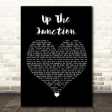 Squeeze Up The Junction Black Heart Song Lyric Quote Music Print