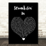 Suzi Quatro Stumblin' In Black Heart Song Lyric Quote Music Print